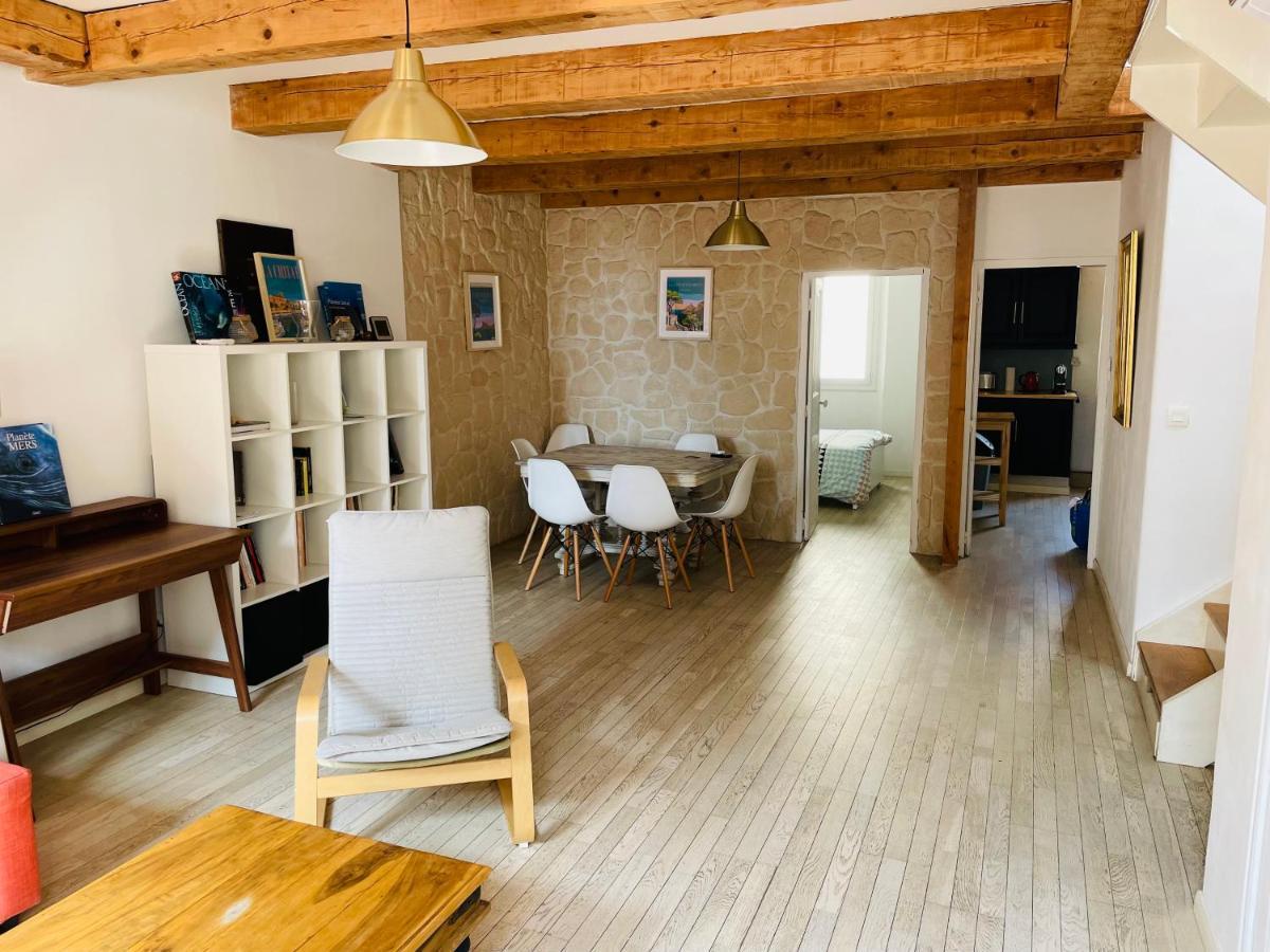 Duplex La Ciotat - Superbe 85 M2 - 6 Pers - 3 Chambres - Climatisation - Vue Mer Et Proche Du Vieux Port La Ciotat Exteriör bild