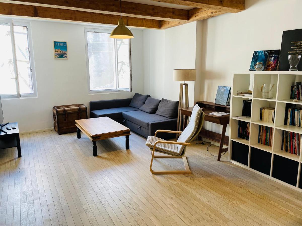 Duplex La Ciotat - Superbe 85 M2 - 6 Pers - 3 Chambres - Climatisation - Vue Mer Et Proche Du Vieux Port La Ciotat Exteriör bild